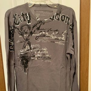 Men’s guess pull over like new size large